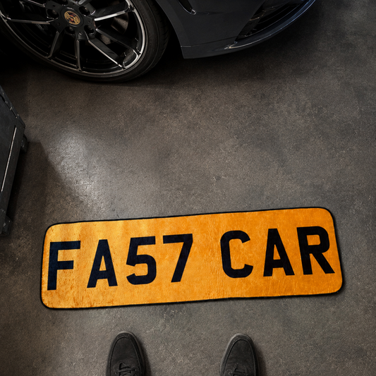 Personalised Reg Rug